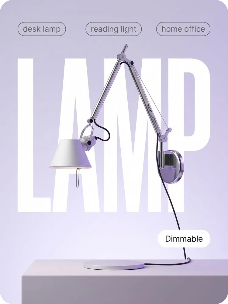 Halo Dimmable Desk Lamp