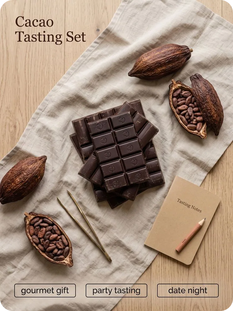 CACAO Tasting Board, 6 origins